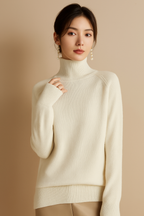 Jolene -  weißer Pullover