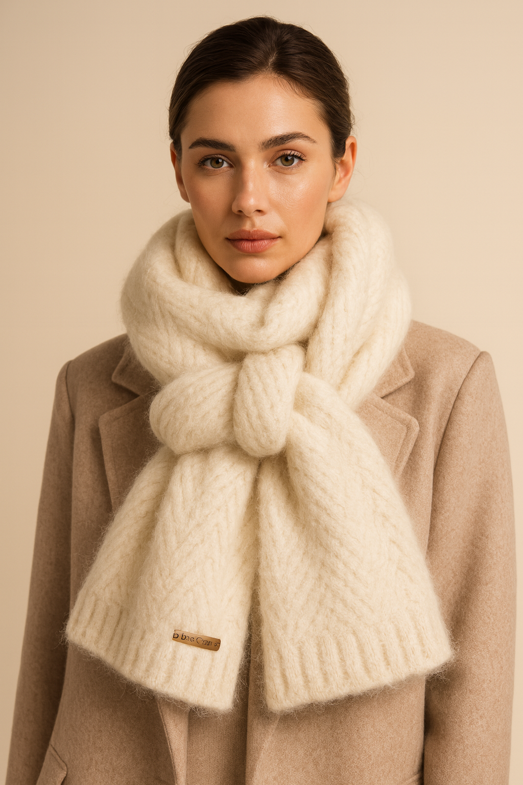 Doria™  Kaschmir Schal - Cream